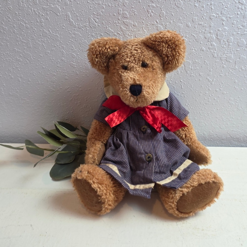 NWT Boyds‎ Bears Megan Berriman Archive Collection Plush Teddy Bear Dress 912623